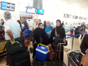 بالصور: لأول مرة - حجاج مدينة يافا ينطلقون من مطار بن غوريون في اللد